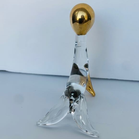 Studio Art Glass Sea Lion Figurine - Picture 4 of 7